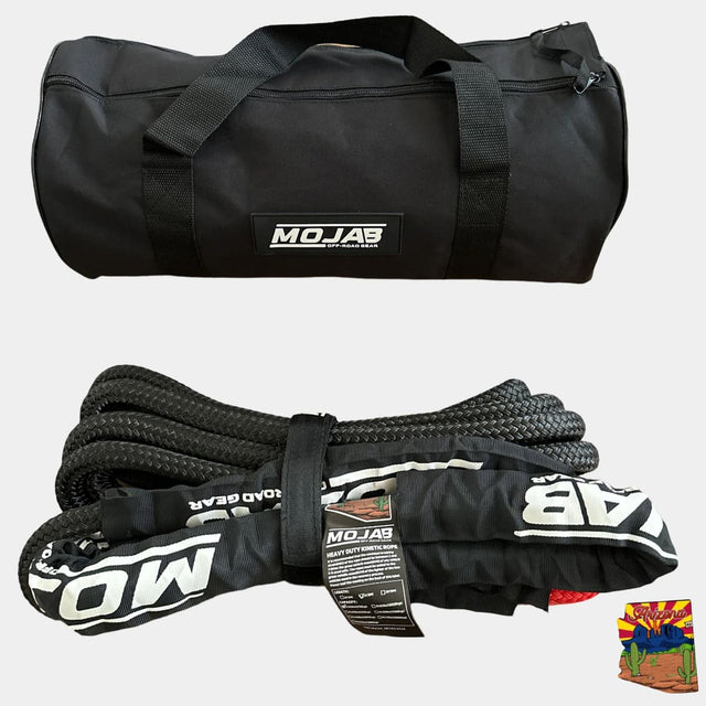 Mojab Off-Road 5/8'' x 26' Kinetic rope W/storage bag