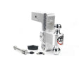 Weigh Safe 180 Hitch 8in Drop Hitch & 3in Shank (10K/21K GTWR) w/WS05 - Aluminum - CTB8-3-KA