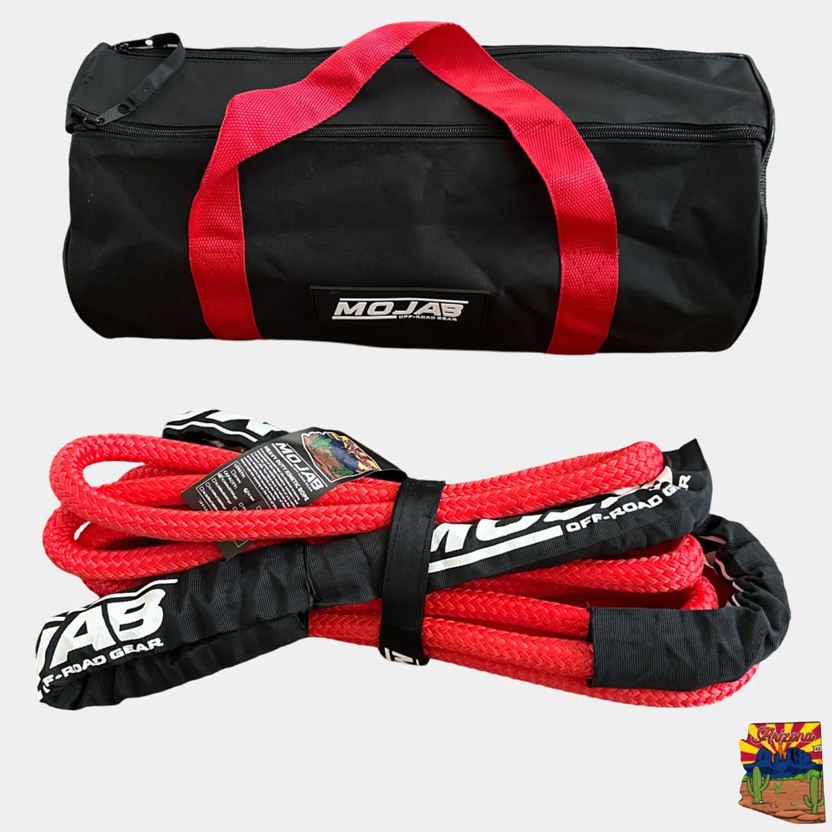 Mojab Off-Road 5/8'' x 26' Kinetic rope W/storage bag