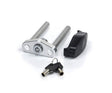 Weigh Safe Dual Pin Lock Plate Key Assembly for Aluminum & 180 Hitch - WS03
