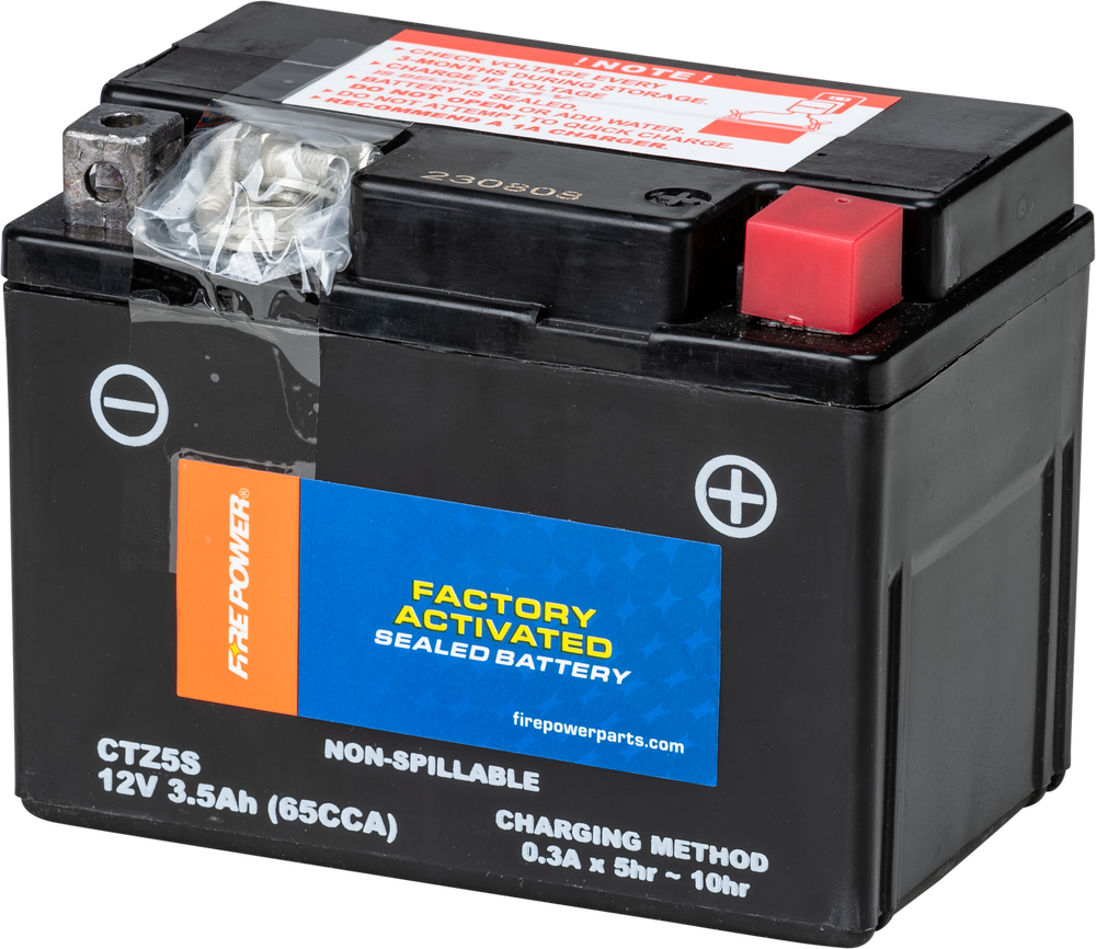 Fire Power Factory Activated Sealed Battery CTZ5S