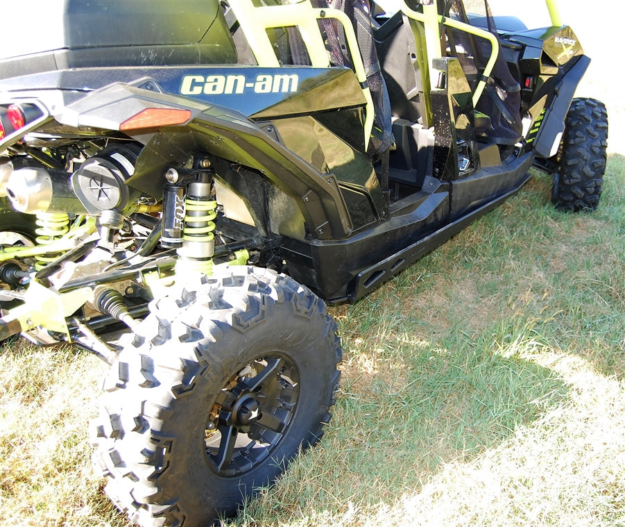 Trail Armor '15-'18 Can-Am Maverick Max X DS 1000R Turbo Full Skid plates w/ Integrated Nerfs Slider