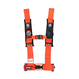 PRO ARMOR 4 POINT 3" HARNESS WITH SEWN IN PADS BLACK