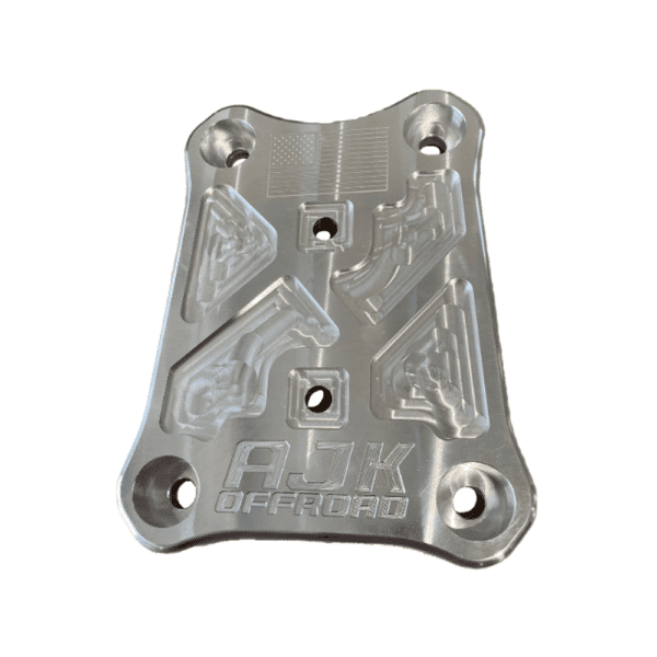 AJK Offroad Polaris Pro R Billet Radius Rod Plate