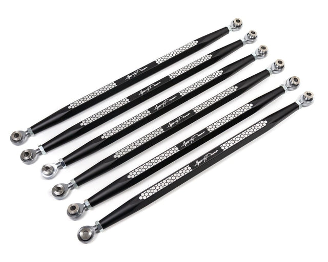 Agency Power Adjustable Rear Radius Rod Set Black Can-Am Maverick X3