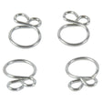 All Balls Racing 4 Pack Hose Clamps Refill Kit - 9.7mm