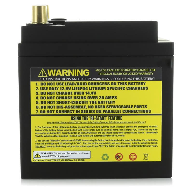 Antigravity Group-26 Lithium UTV/Car Battery