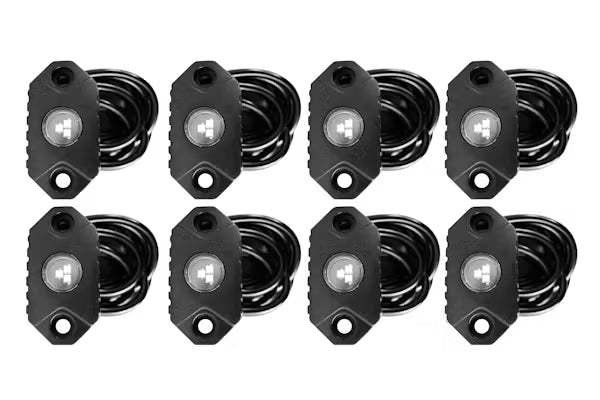 CSI Accessories W5211 8 Piece LED Rock Light Kit