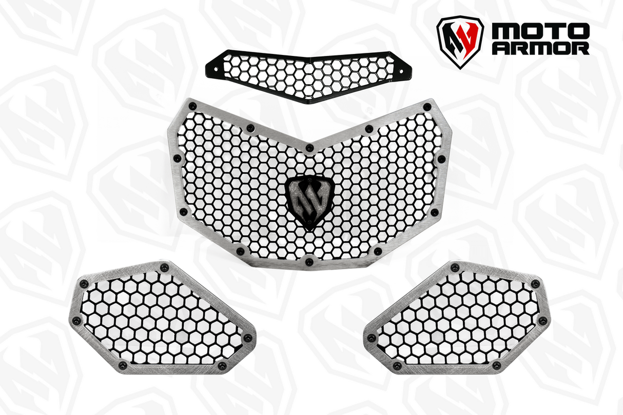 Moto Armor Can-Am Maverick X3 Radiator Grill Set