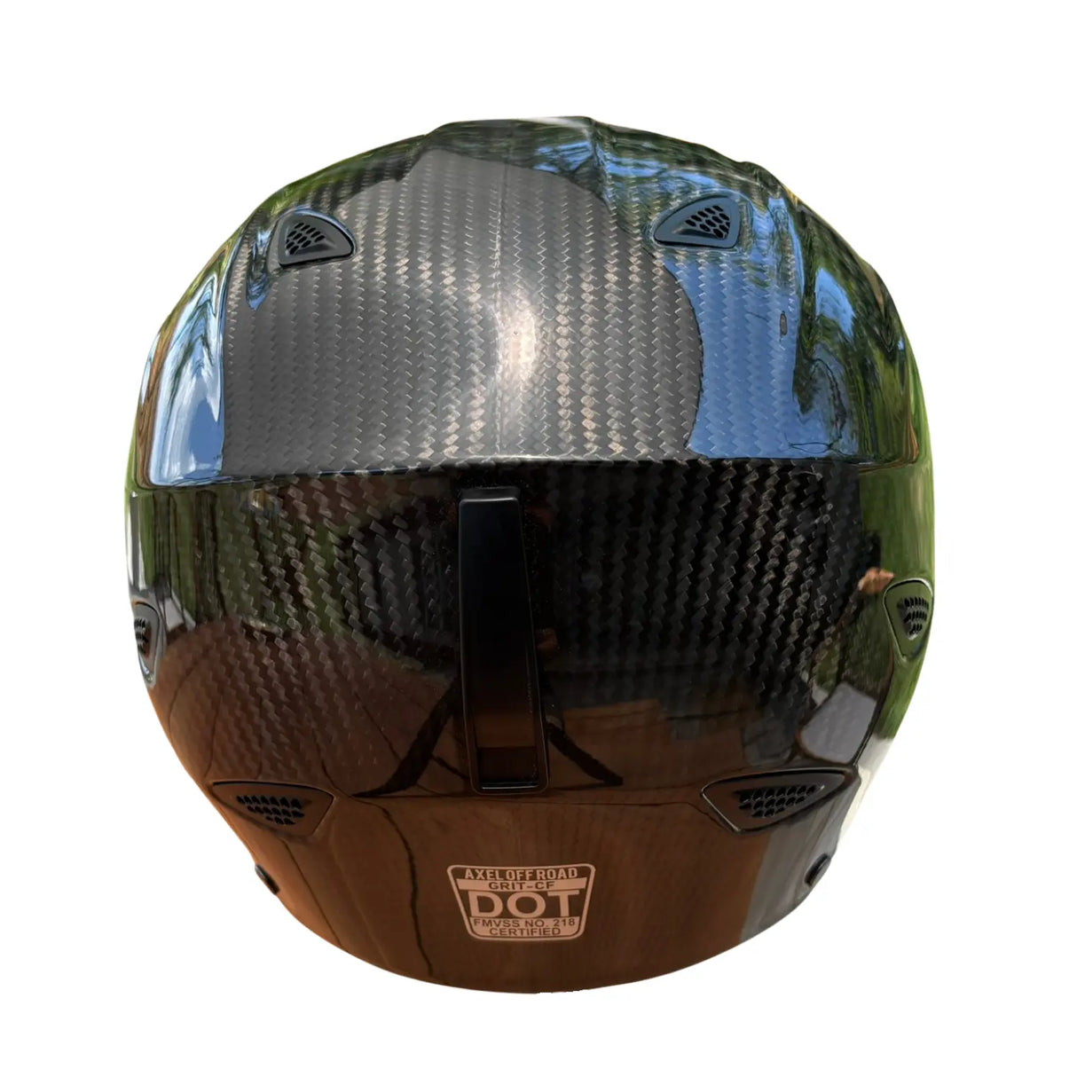 Axel Off Road Special Edition Carbon Fiber GRIT D.O.T. Helmet
