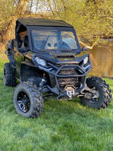 Bent Metal Can-Am Maverick/Commander Vented Glass Windshield