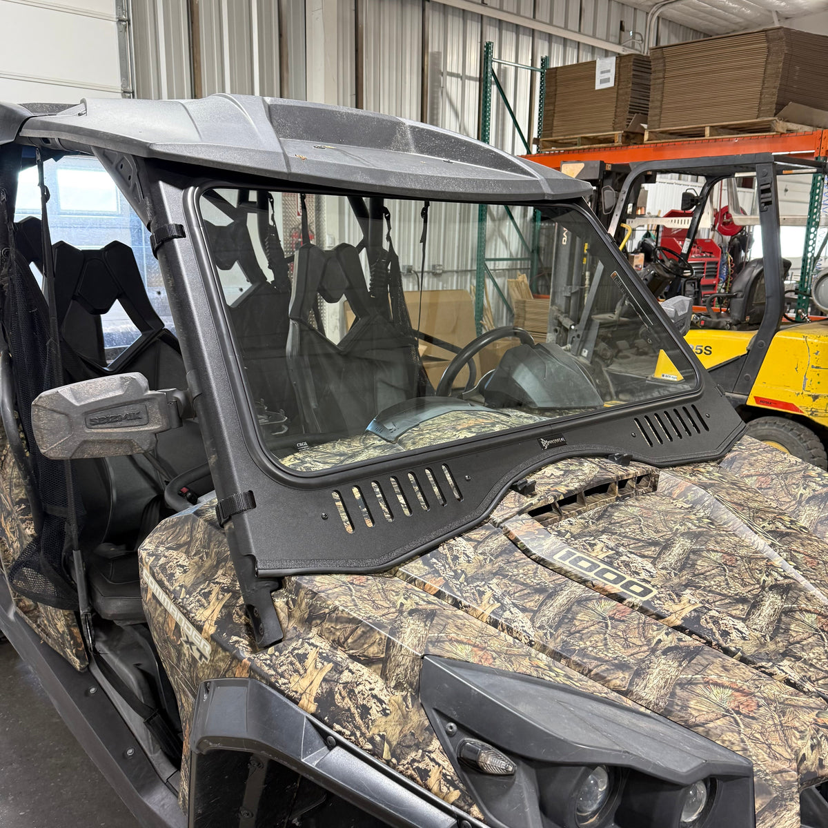 Bent Metal '11-'20 Can-Am Commander Vented Glass Windshield
