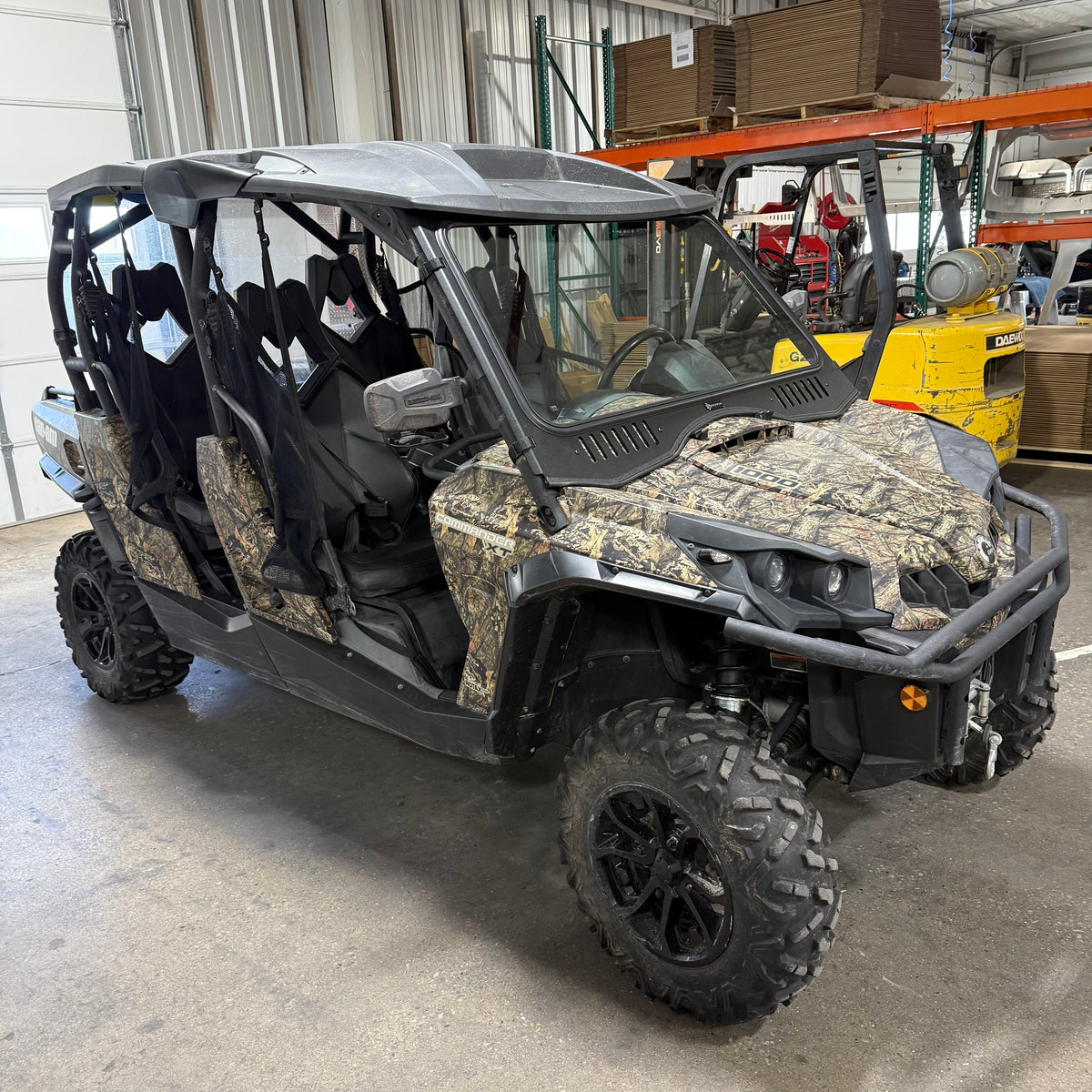 Bent Metal '11-'20 Can-Am Commander Vented Glass Windshield