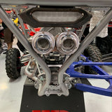 Weller Racing Yamaha YXZ1000R Full Dual Exhaust System with Loaded Power Vision - WR Edition