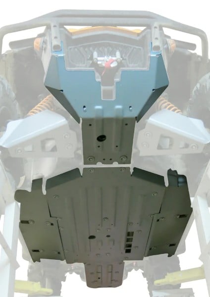 Rival Can-Am Commander 800 / 1000 Alloy Central Skid Plate