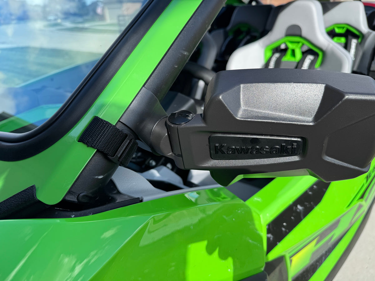 Bent Metal '26+ Kawasaki Teryx H2 Vented Glass Windshield