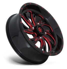 Fuel Kompressor D642 Gloss Black W/ Candy Red