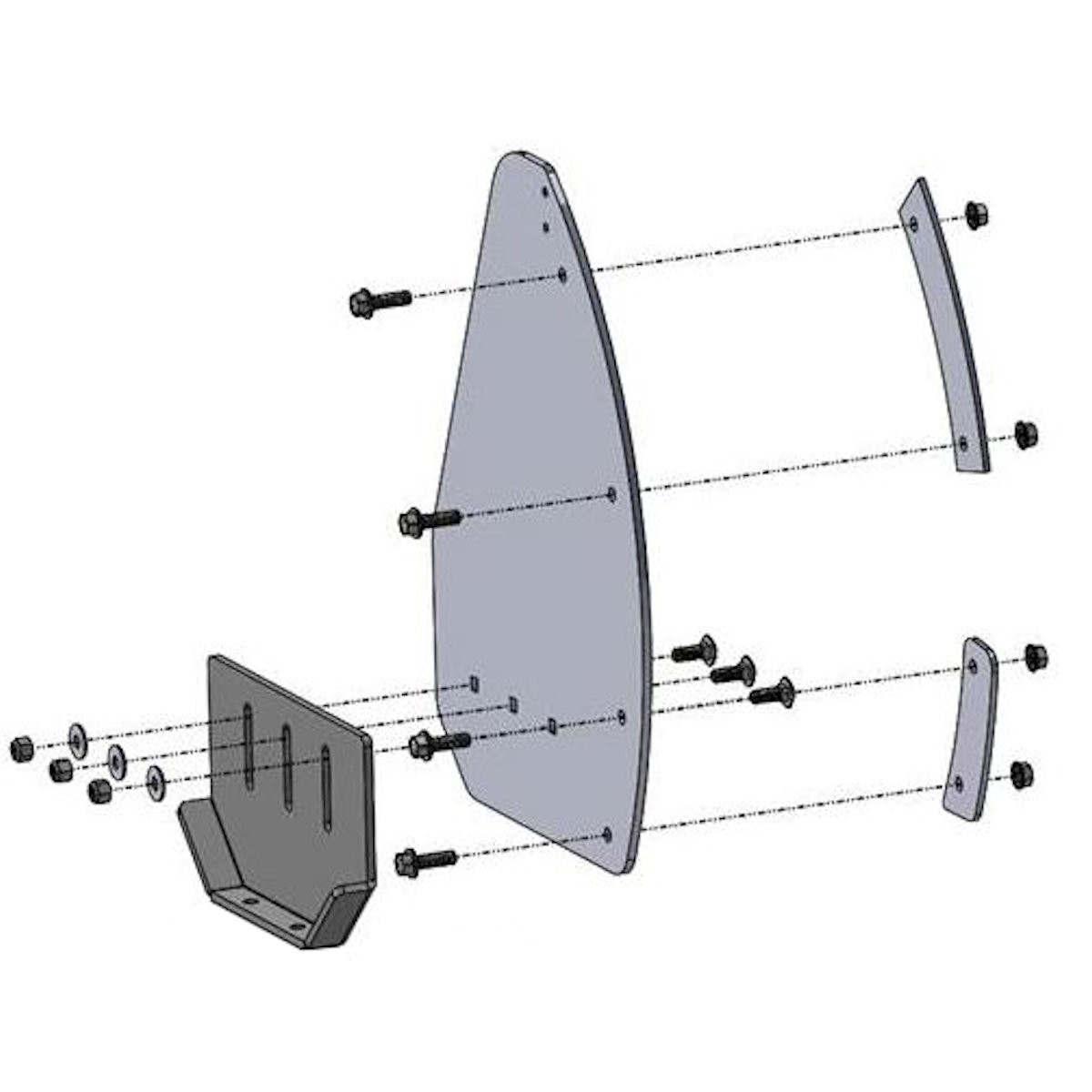 DENALI UTV Plow Blade Box Ends