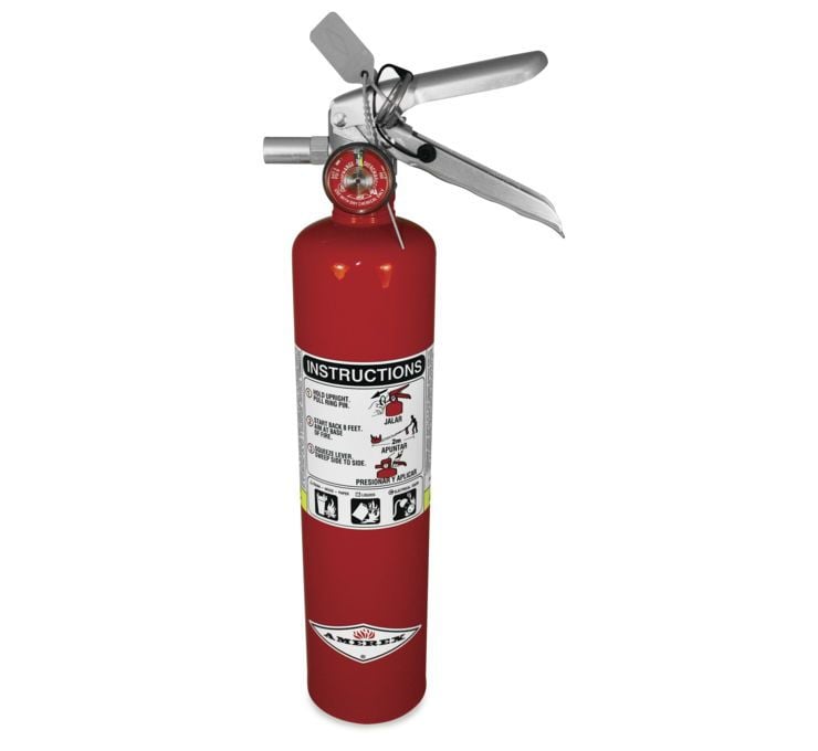 DragonFire Racing 2.5 lbs ABC Fire Extinguisher Red