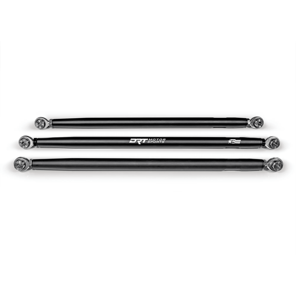 DRT Can-Am X3 2017+ Billet Aluminum Barrel Radius Rod Kit Black