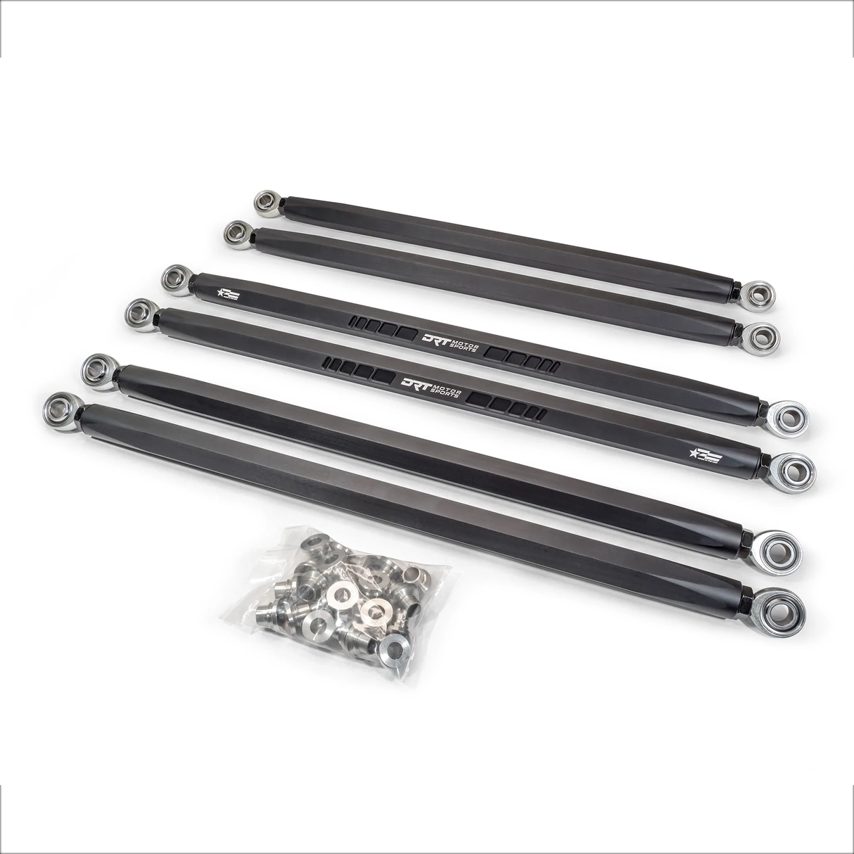 DRT Can-Am X3 2017+ Billet Aluminum Hex Bar Radius Rod Kit - 72