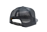 Fueled UTV Snapback Large Logo - Charcoal/Black