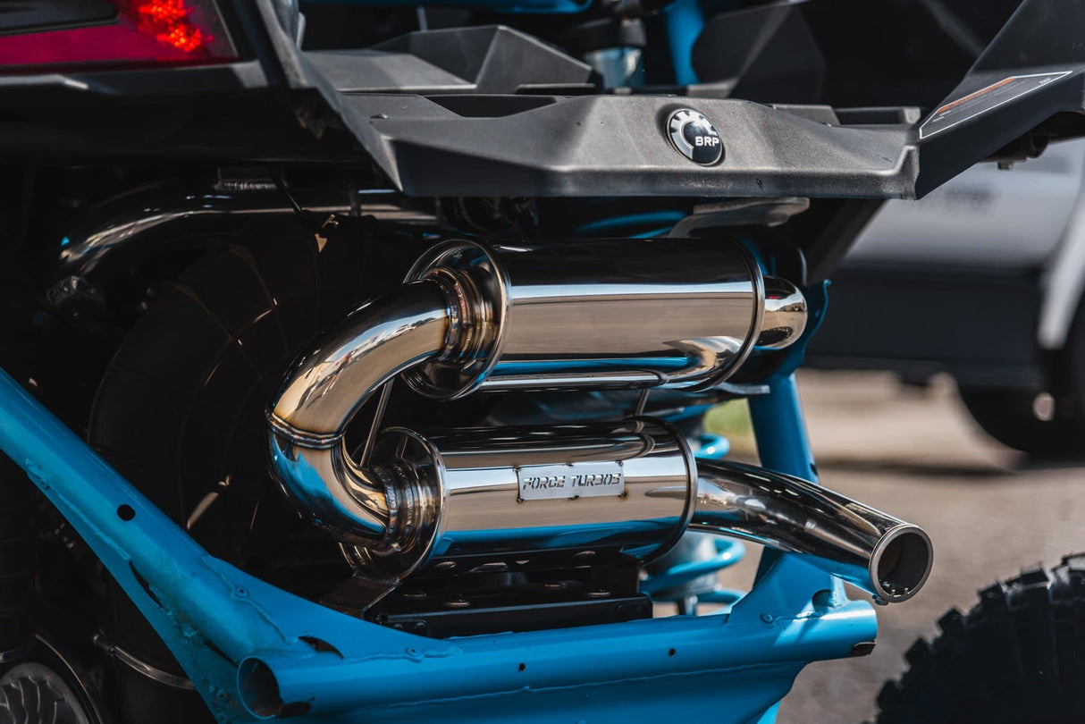 Force Turbos Can-Am Maverick X3 Turbo Back Exhaust