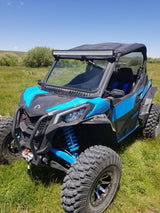 Bent Metal Can-Am Maverick/Commander Vented Glass Windshield