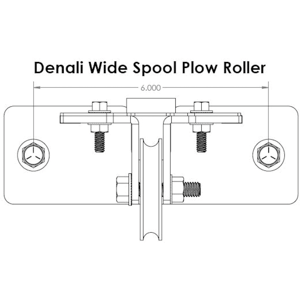 Denali Pro UTV Snow Plow - Kawasaki Teryx