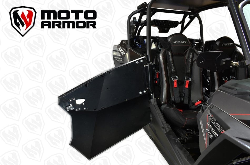 TETSUカバー　ARMOUR ソマビト　鉄カバー Moto Armor Aluminum Doors RZR XP 4 1000, Turbo, Turbo S