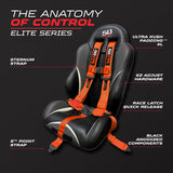 50 Cal 2" & 3" 4 point Harness - Elite Series Race Latch "EZ" Adjust Racing Harness