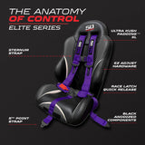 50 Cal 2" & 3" 4 point Harness - Elite Series Race Latch "EZ" Adjust Racing Harness