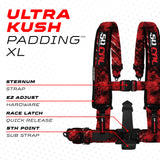 50 Cal 2" & 3" 4 point Harness - Elite Series Race Latch "EZ" Adjust Racing Harness