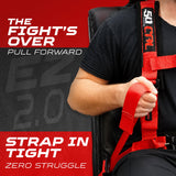 50 Cal 2" & 3" 4 point Harness - Elite Series Race Latch "EZ" Adjust Racing Harness