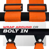 50 Cal 2" & 3" 4 point Harness - Elite Series Race Latch "EZ" Adjust Racing Harness