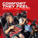 50 Cal Elite Series 2" & 3" 4 point Harness with push button release