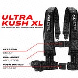50 Cal Elite Series 2" & 3" 4 point Harness with push button release