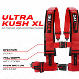 50 Cal Elite Series 2" & 3" 4 point Harness with push button release