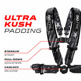 50 Cal 2" & 3" 4 point & 5 point Harness Camlock Racing Harness