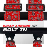50 Cal Elite Series 2" & 3" 4 point Harness with push button release