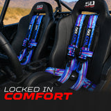 50 Cal 2" & 3" 4 point & 5 point Harness Camlock Racing Harness