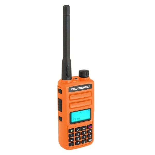 Rugged Radios GMR2 GMRS/FRS Handheld Radio - Safety Orange