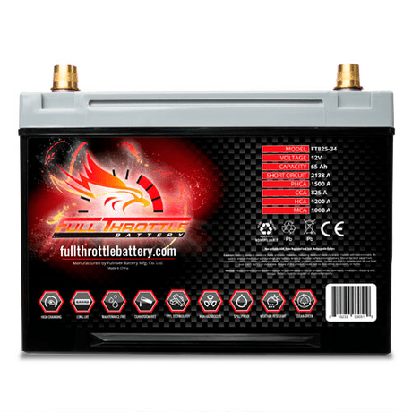 FT825-34 High-Performance AGM Battery