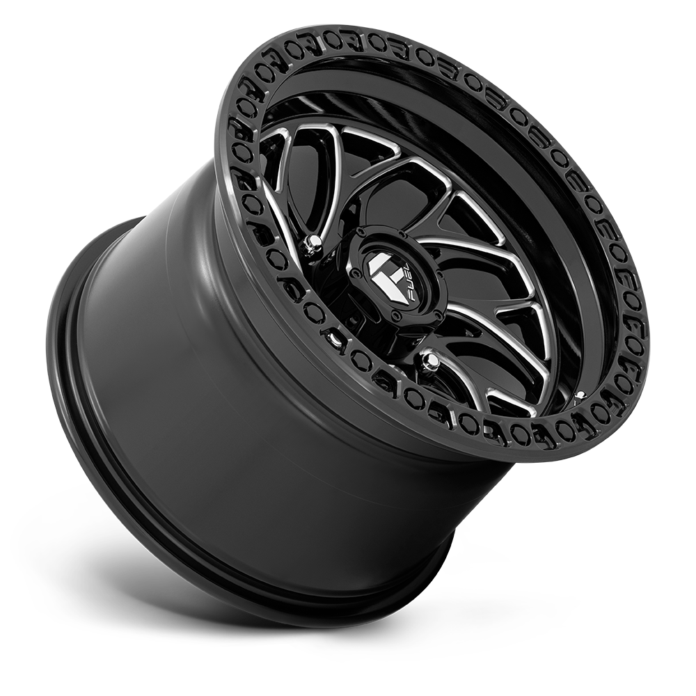 Fuel Runner D741 Non-Beadlock – Gloss Black Milled