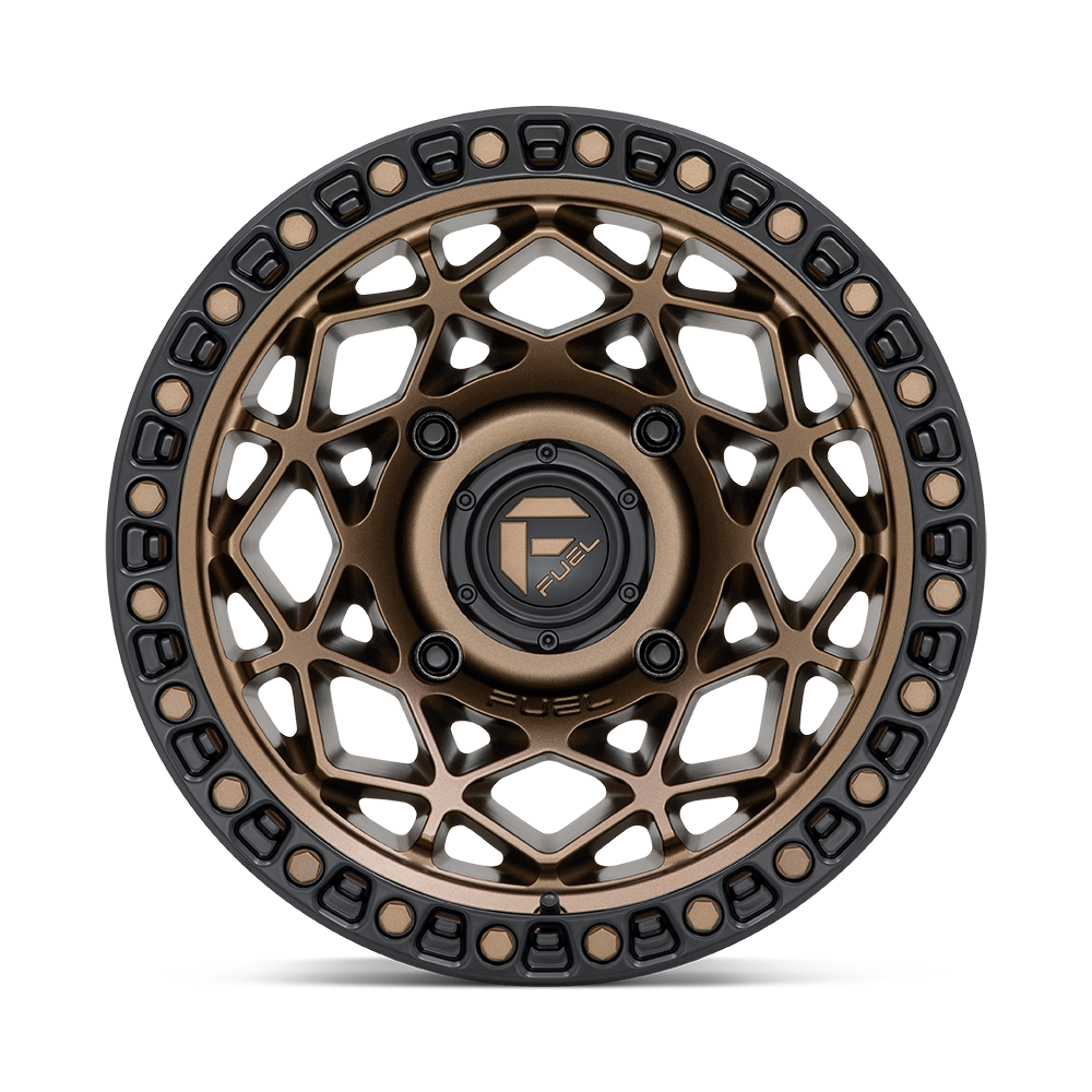 Fuel Unit D785 Non-Beadlock – Matte Bronze with Black Ring