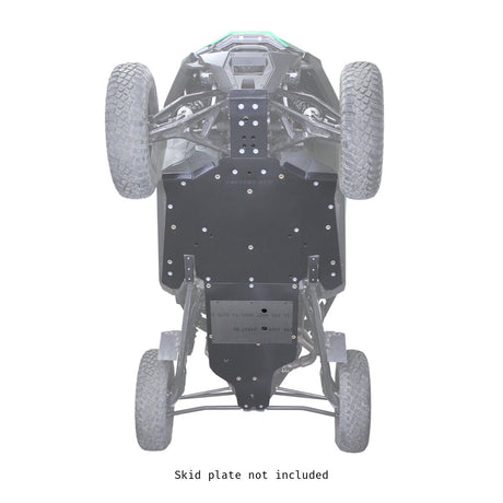 Factory UTV  Polaris RZR Pro R X-Brace for UHMW Skid Plate