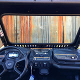 Bent Metal Can-Am Maverick/Commander Vented Glass Windshield