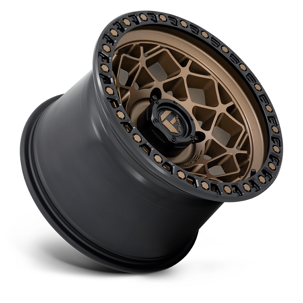 Fuel Unit D785 Non-Beadlock – Matte Bronze with Black Ring