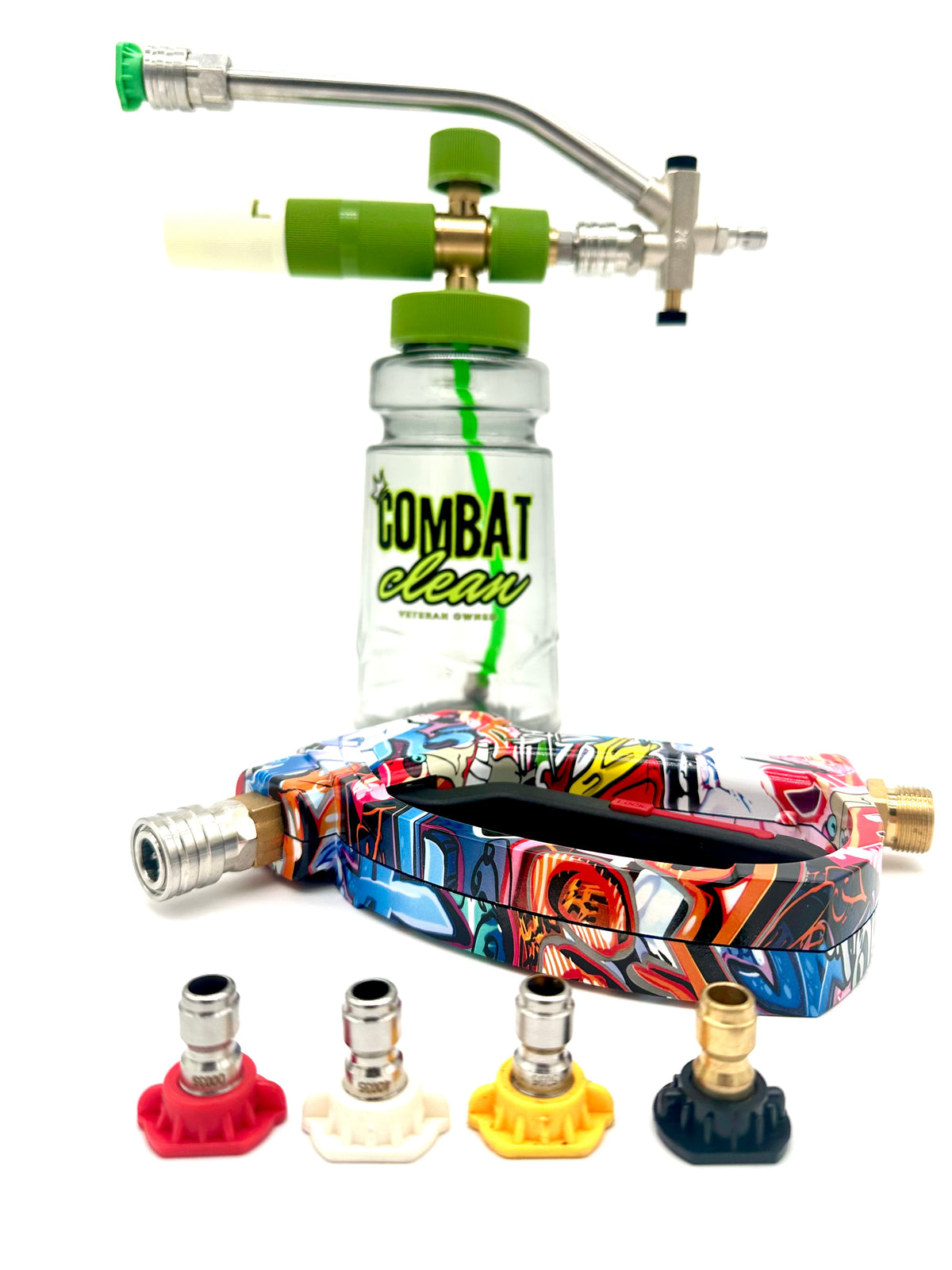 Combat Clean Foam Cannon / Gangster Grip Set