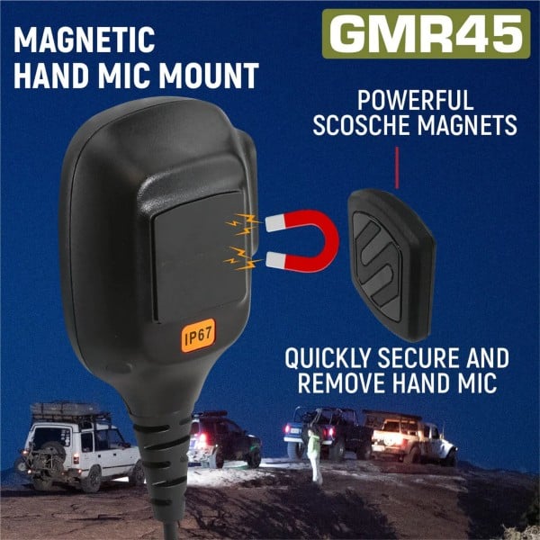 Rugged Radios GMR45 High Power GMRS Mobile Radio